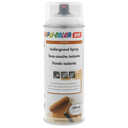Apprêt isolant en spray professionnel