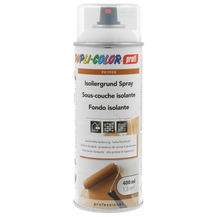 Apprêt isolant en spray professionnel