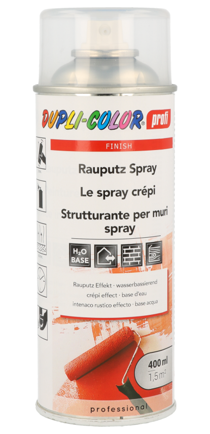 Spray professionnel pour peintre-rugueux-DUPLI-COLOR